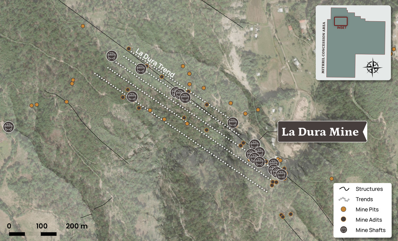 Mithril Ladura Mine Map Sat